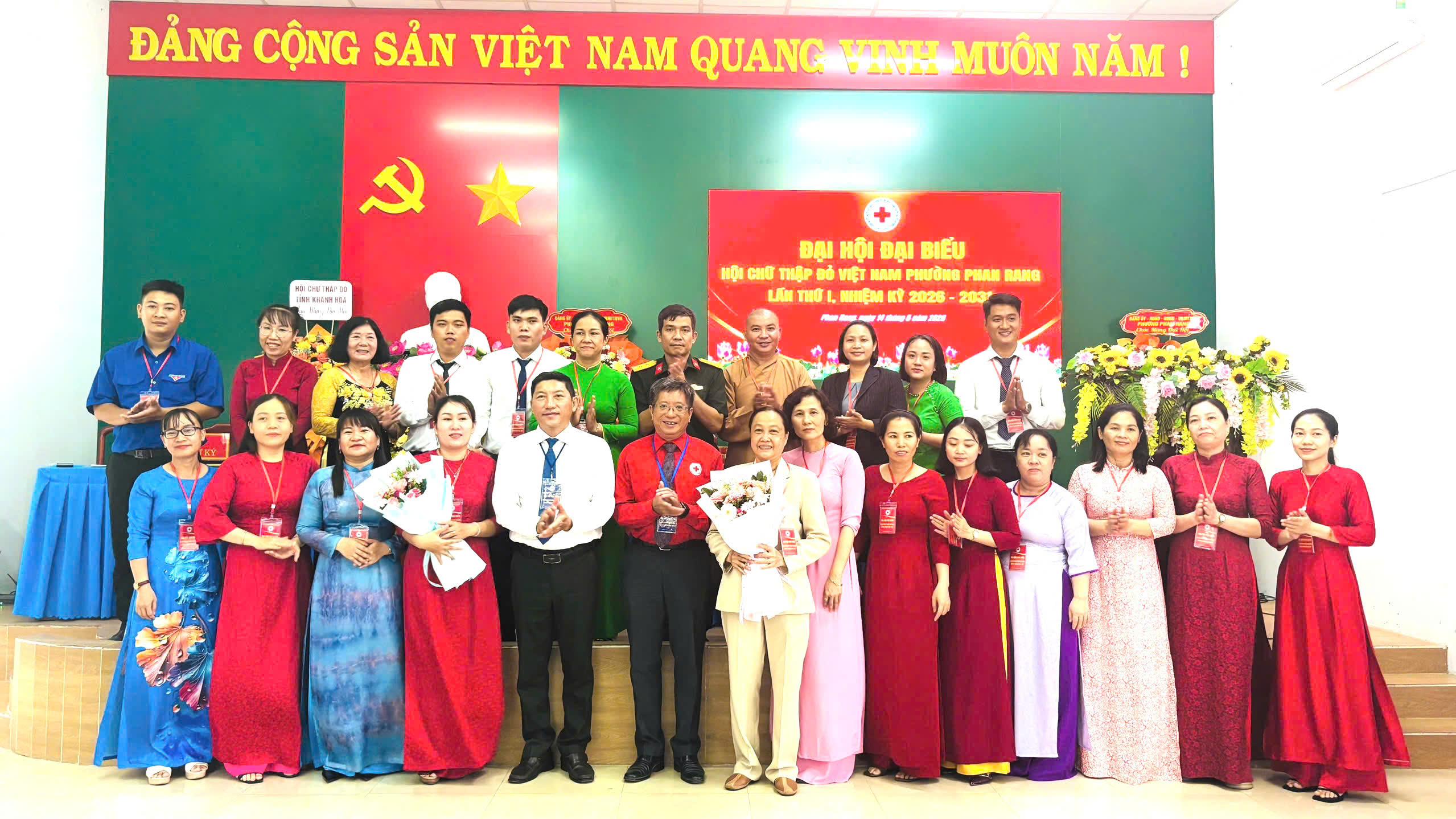 Đại hội đại biểu Hội Chữ thập đỏ phường Phan Rang lần thứ I: Phát huy sức mạnh nhân đạo vì cộng đồng